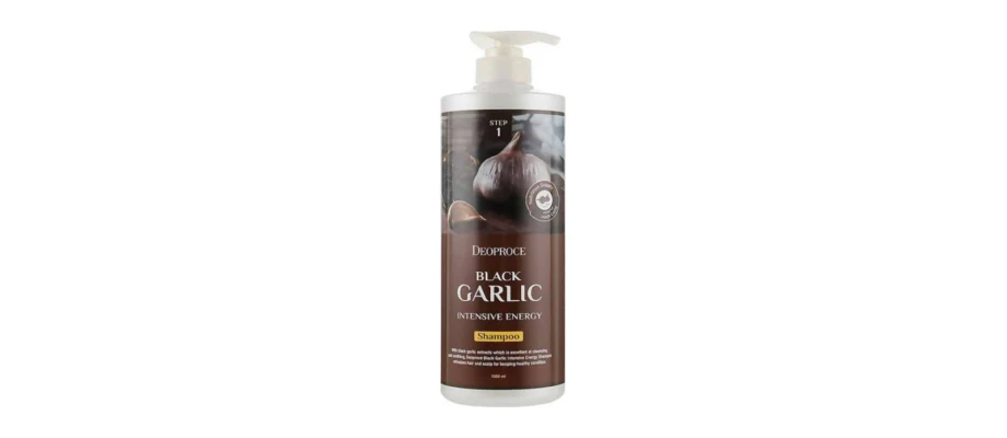 Deoproce Шампунь Black Garlic Intensive Energy