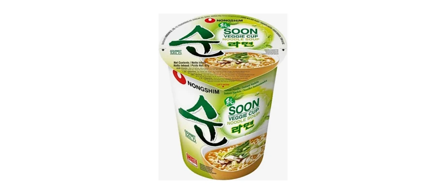 Nongshim Лапша Soon Veggie Cup