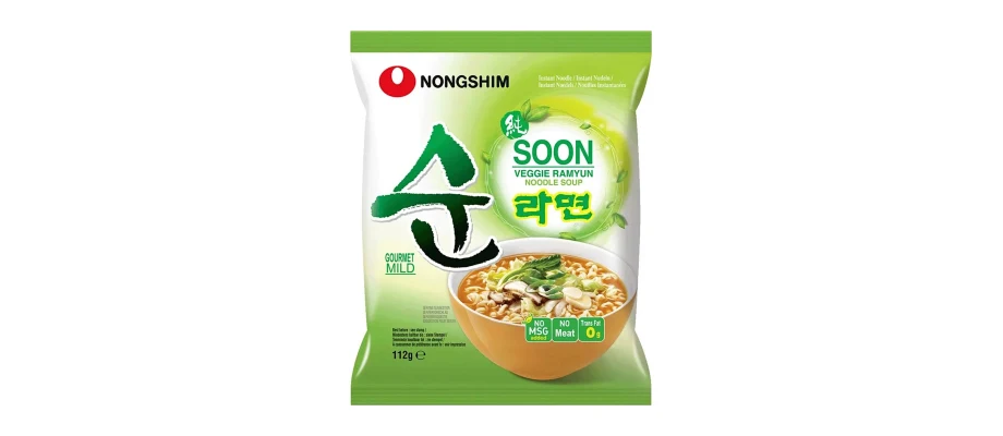 Nongshim Лапша Soon Veggie Ramyun