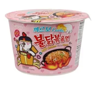 Samyang Buldak: карбонара и Big Cup Cheese
